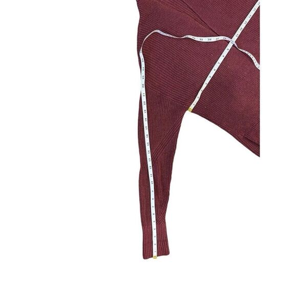 Lululemon Cashlu Sweater Wrap Cardigan Heathered Mulled Wine Size M/L Pockets - Picture 8 of 11